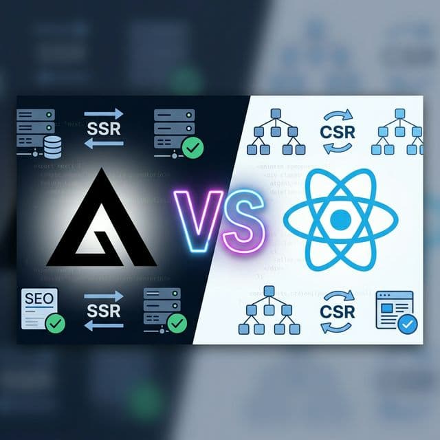 Next.js vs. React in 2026: Which Framework is Better for SEO-First Websites?